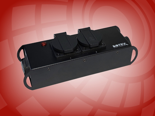 Botex HULK 2S TR1 => 1x in / 1x out / 2x Schuko