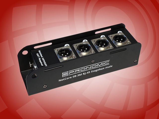 NetCore SB-3M RJ-45 Stagebox Male